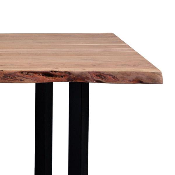 Table à manger en acacia naturel Manzanita