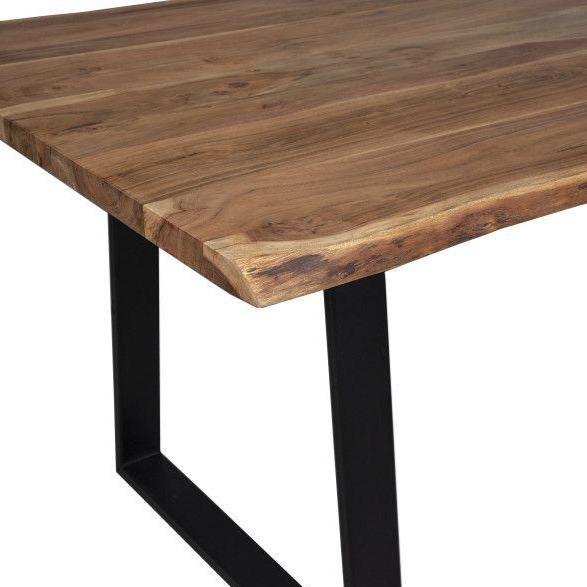 Table à manger en acacia naturel Manzanita