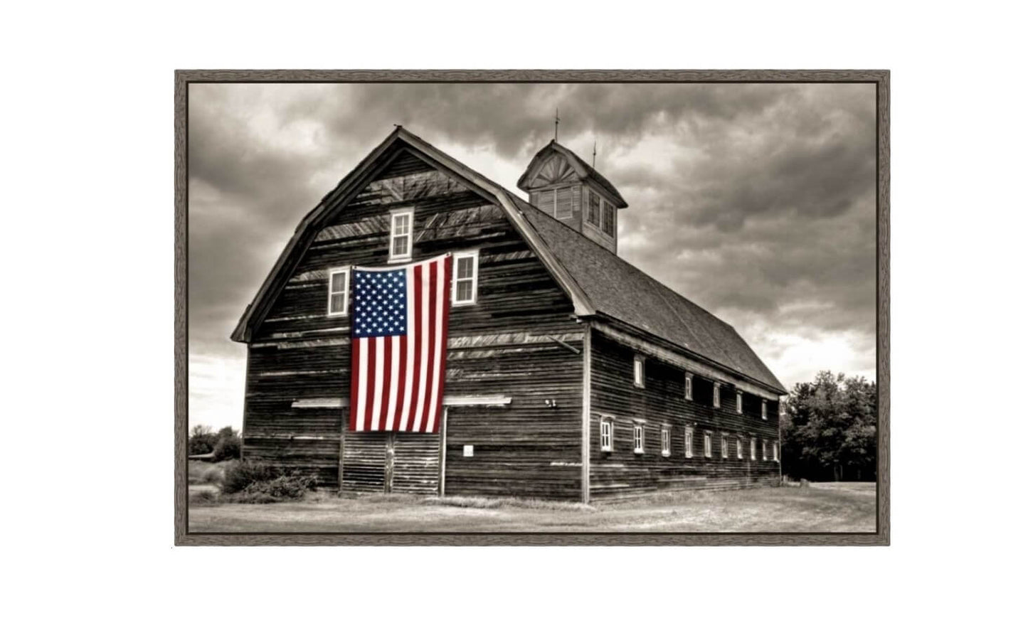 Art mural moderne de grange