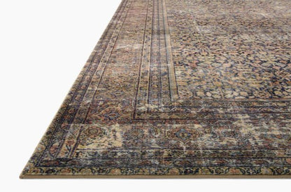 Tapis Amber Lewis x Loloi Morgan en denim/multicolore