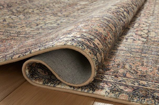 Tapis Amber Lewis x Loloi Morgan en denim/multicolore