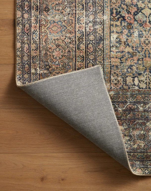 Tapis Amber Lewis x Loloi Morgan en denim/multicolore