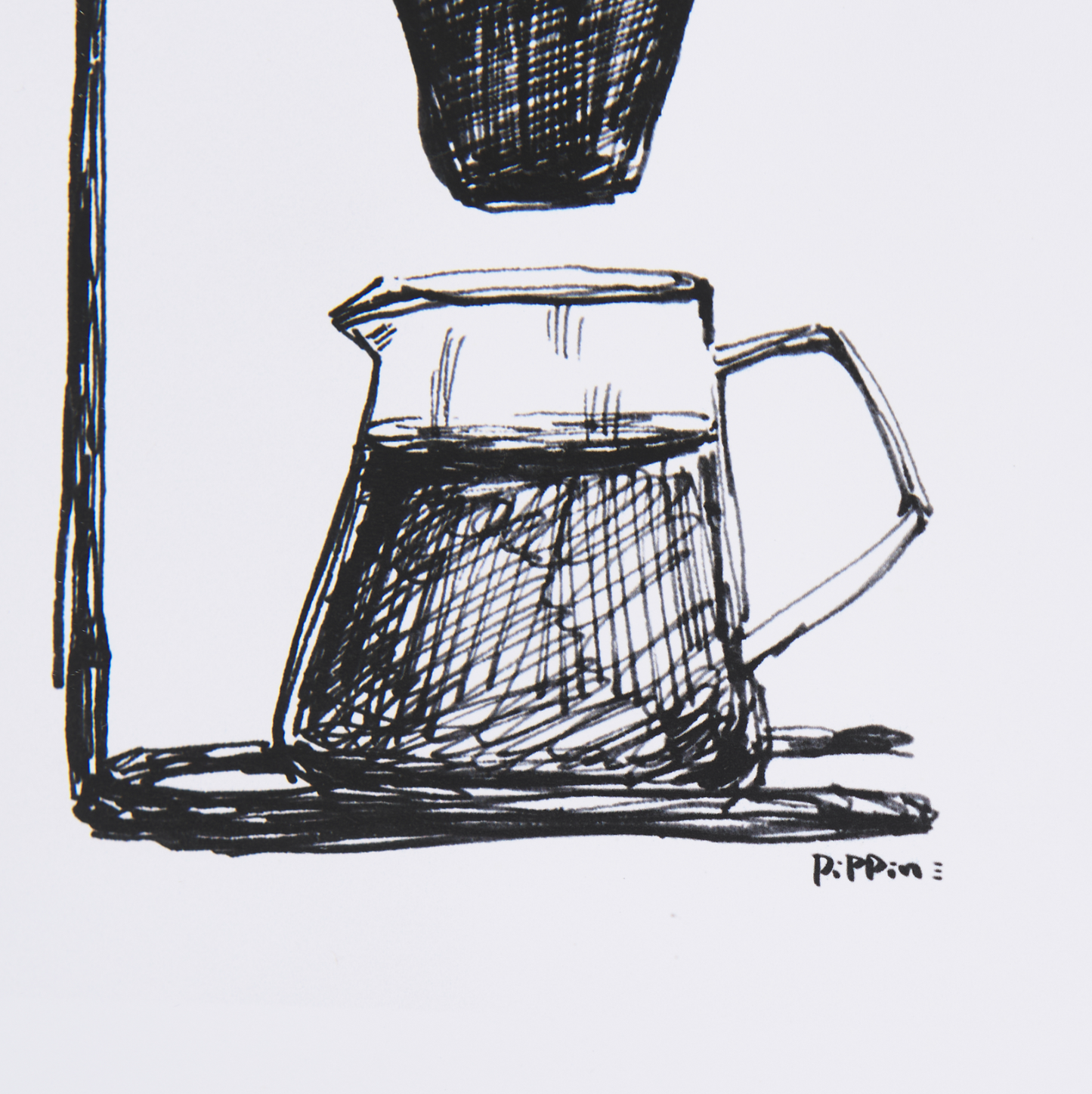 Collection de café - Estampe encadrée