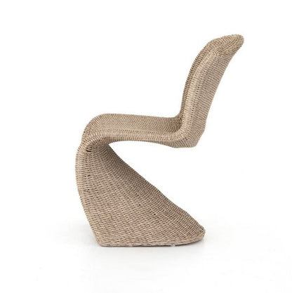 Chaise de salle à manger d'extérieur Portia