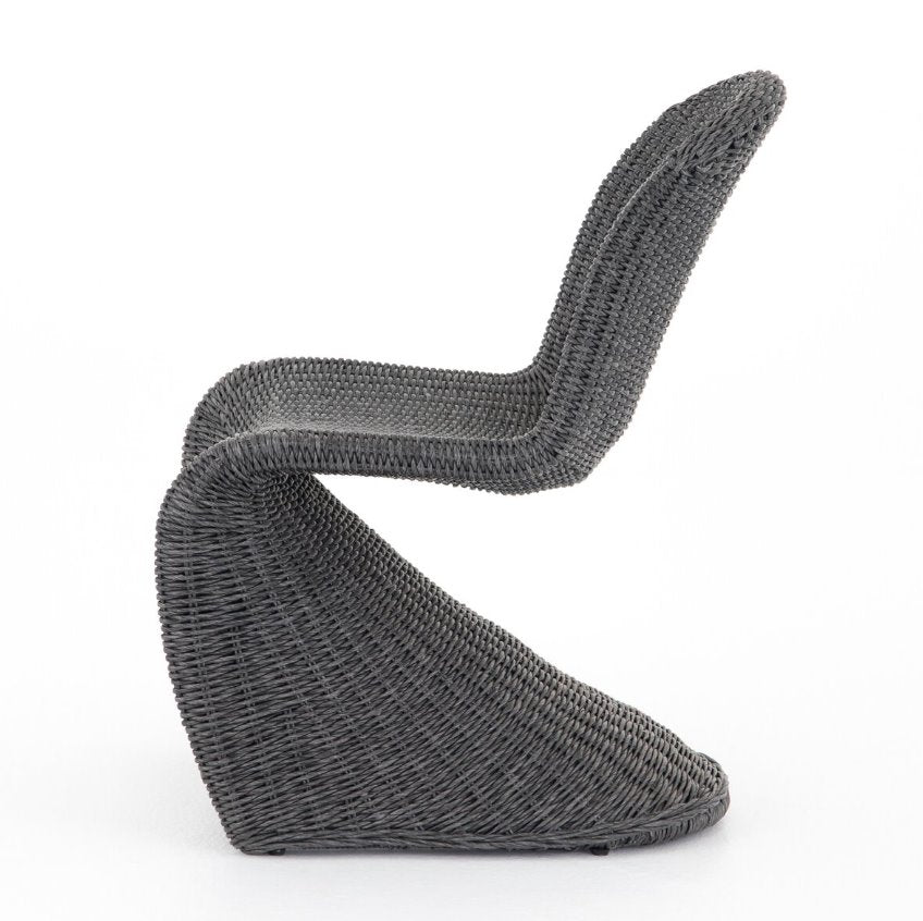 Chaise de salle à manger d'extérieur Portia