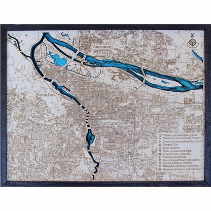 Carte de Portland Wood