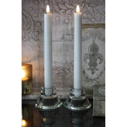 Bougies LED Radiance en cire, lot de 2