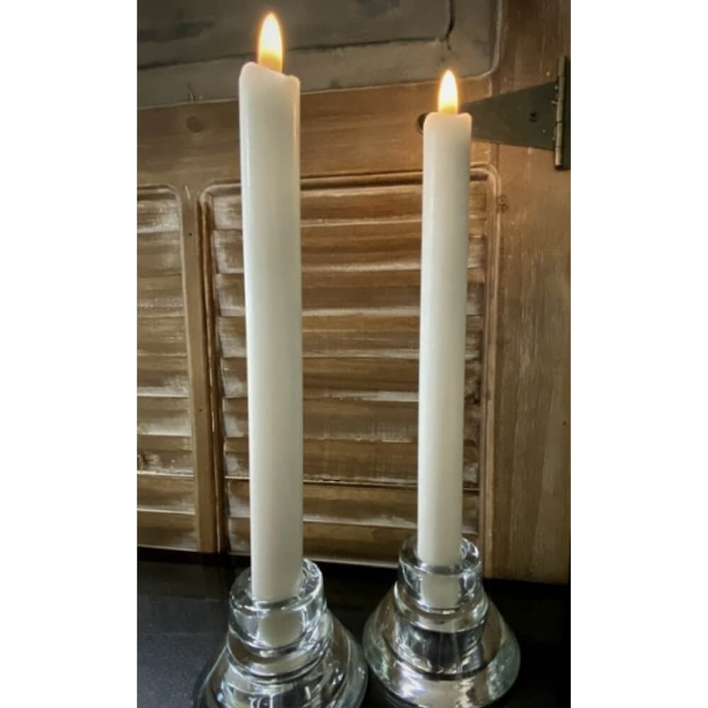 Bougies LED Radiance en cire, lot de 2