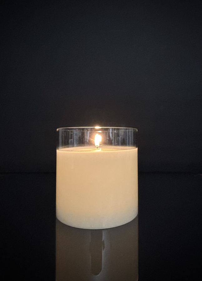 Bougie LED Radiance en cire véritable