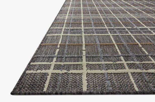 Tapis Rainier couleur anthracite/multicolore