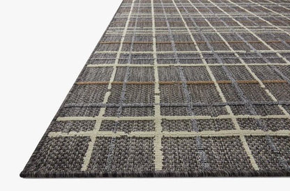Tapis Rainier couleur anthracite/multicolore