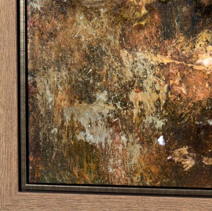 Ensemble de deux tableaux muraux « Vallée de la rivière »