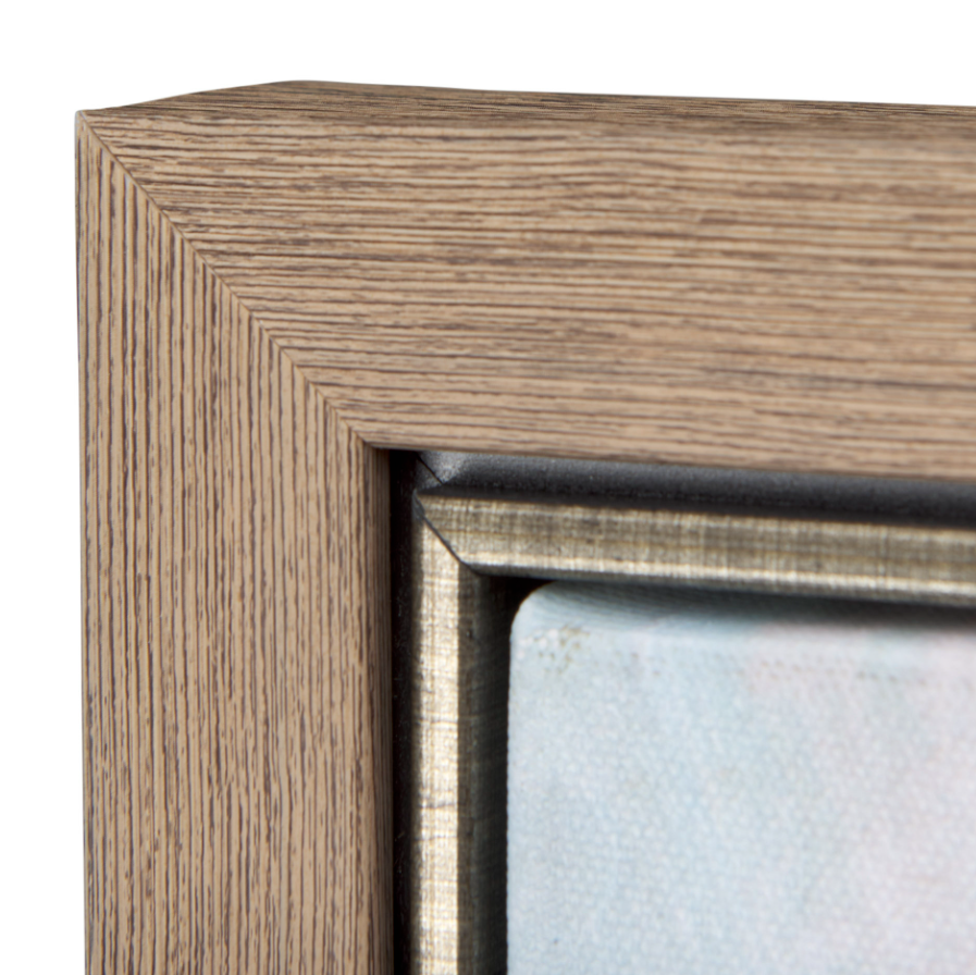 Ensemble de deux tableaux muraux « Vallée de la rivière »