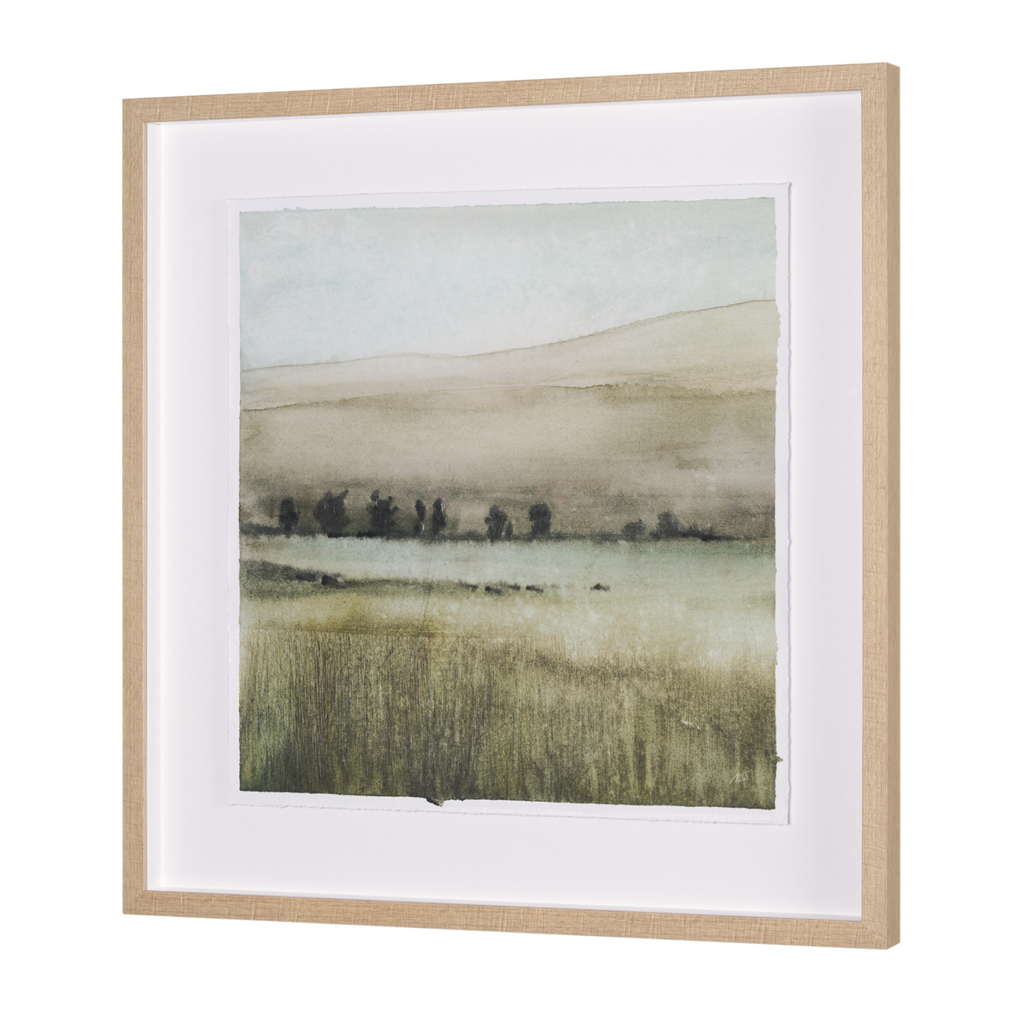 Impression encadrée « Rolling Fields »