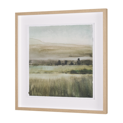 Impression encadrée « Rolling Fields »