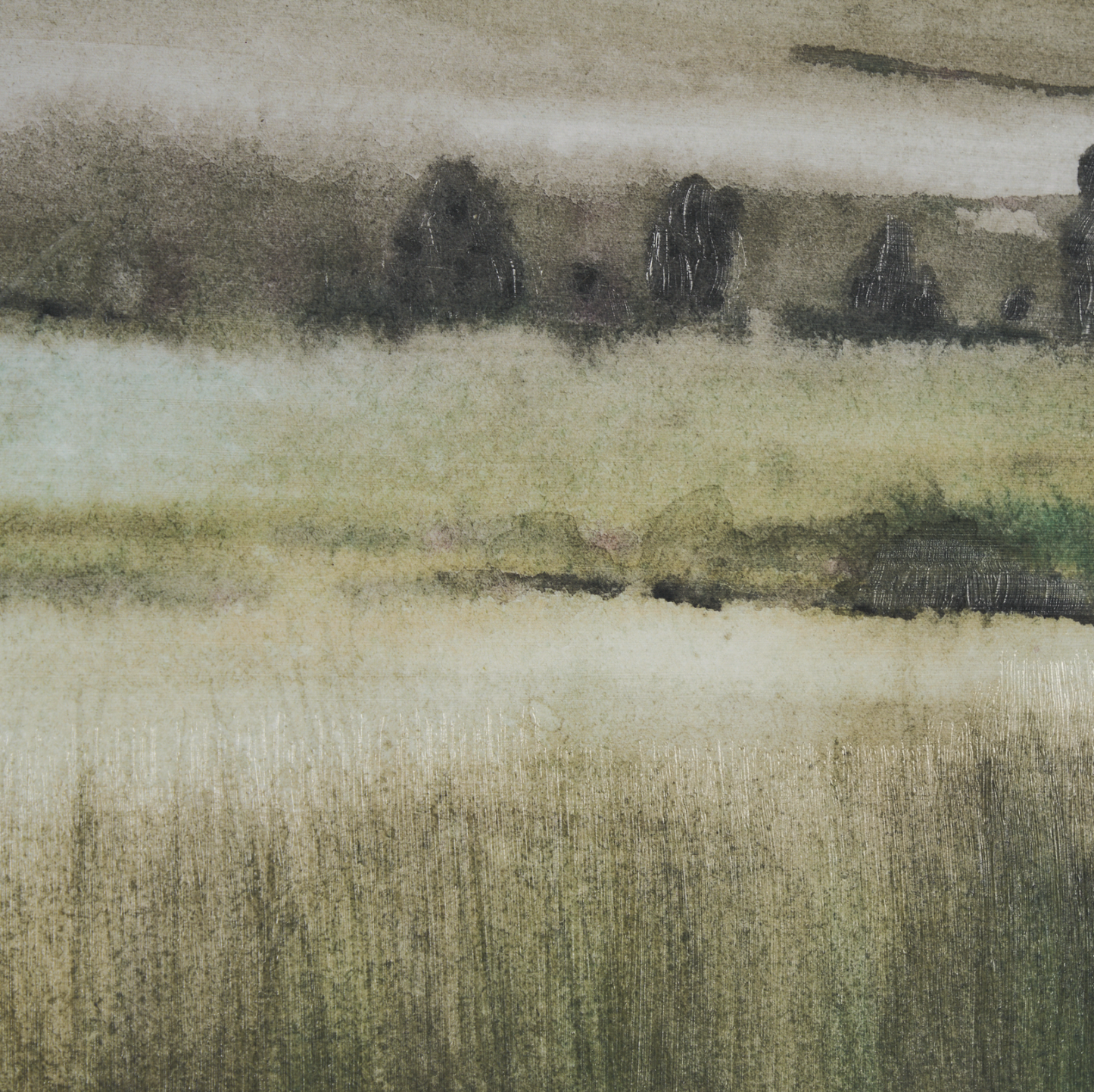 Impression encadrée « Rolling Fields »