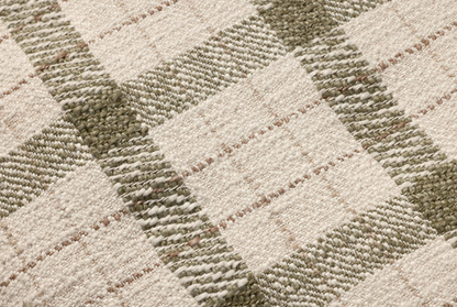 Chris Loves Julia x Loloi Pouf rond crème