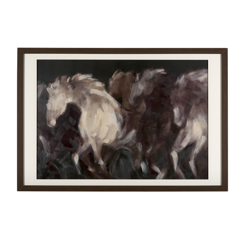 Estampe artistique Running Wild