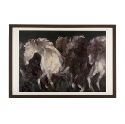 Estampe artistique Running Wild