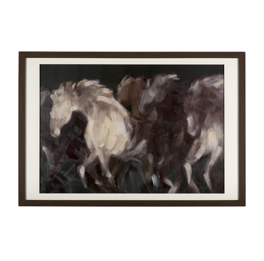 Estampe artistique Running Wild