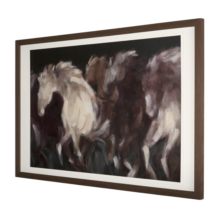 Estampe artistique Running Wild