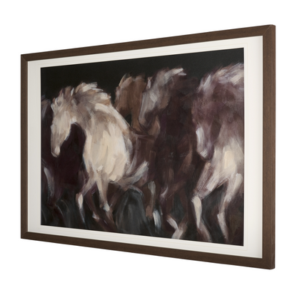 Estampe artistique Running Wild