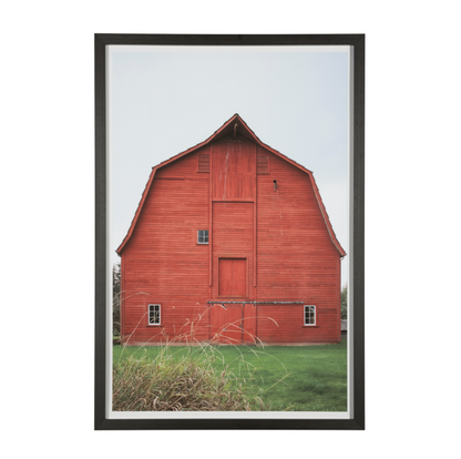 Tableau encadré Red Barn I