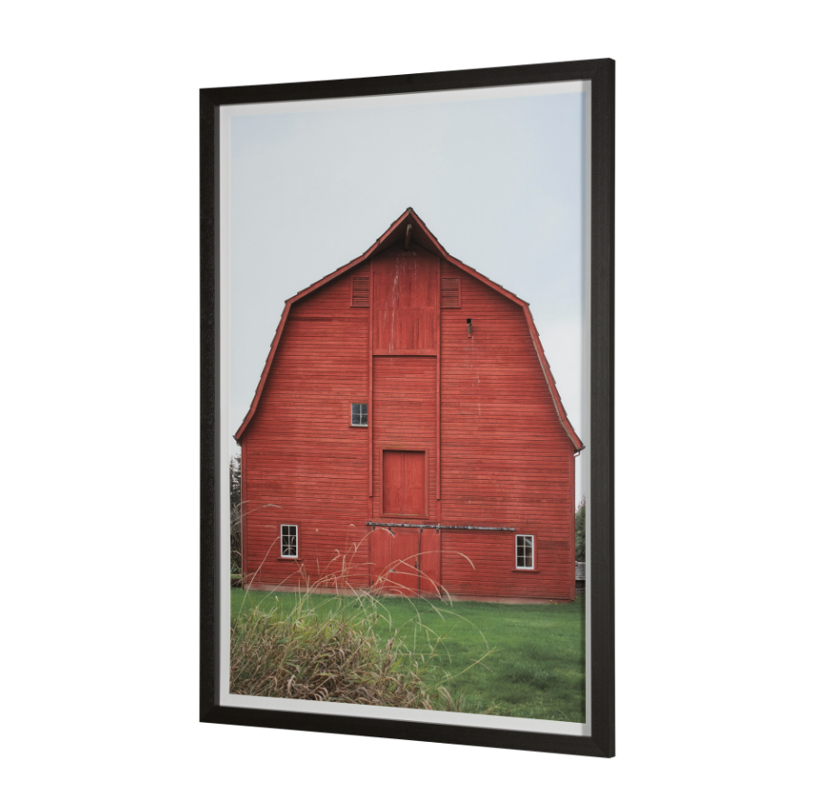 Tableau encadré Red Barn I