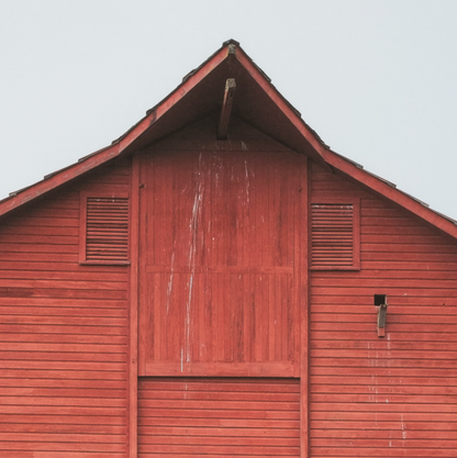 Tableau encadré Red Barn I