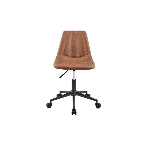 Fauteuil de bureau pivotant Robert en similicuir