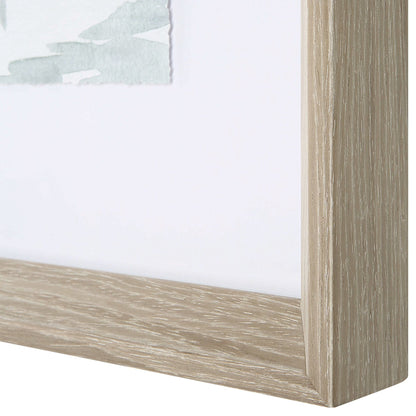 Impressions encadrées Serene Lake, lot de 2