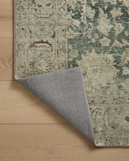 Tapis Magnolia Home par Joanna Gaines × Loloi Sinclair, coloris Jade/Sable