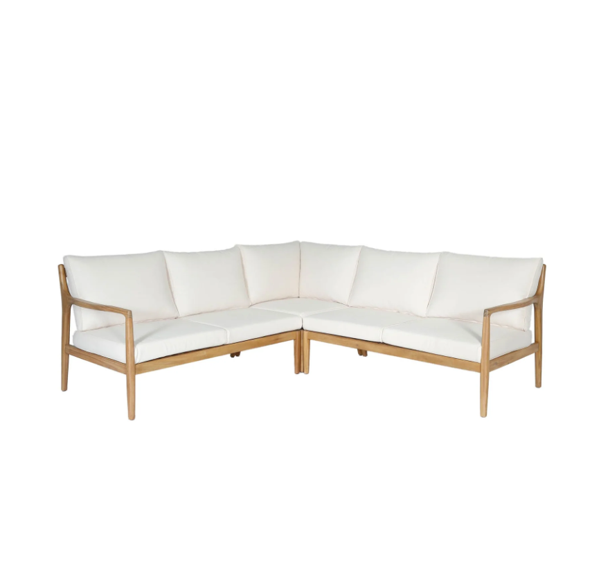 Canapé d'angle d'extérieur Sonoma 3 pièces