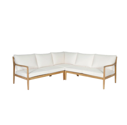 Canapé d'angle d'extérieur Sonoma 3 pièces