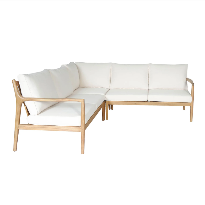 Canapé d'angle d'extérieur Sonoma 3 pièces