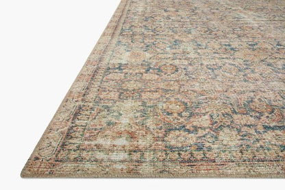 Tapis Angela Rose x Loloi Aubrey bleu marine/multicolore