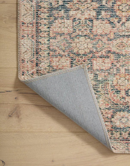 Tapis Angela Rose x Loloi Aubrey bleu marine/multicolore