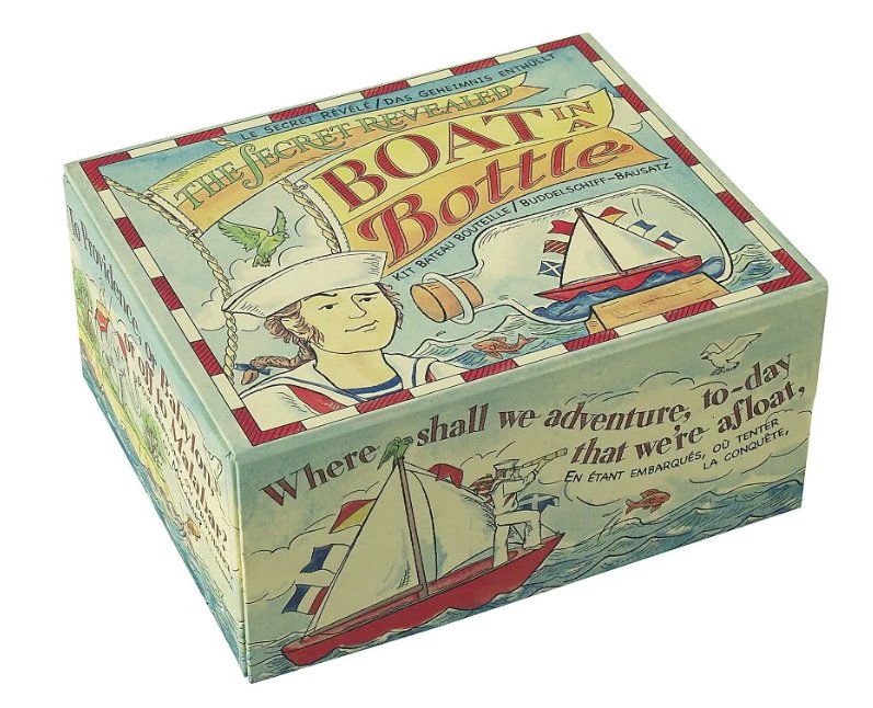 Kit de bateau en bouteille