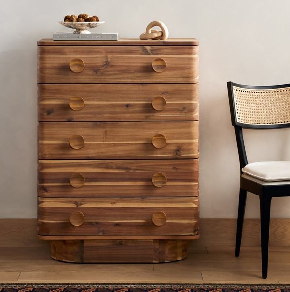 Commode Mallory à 5 tiroirs