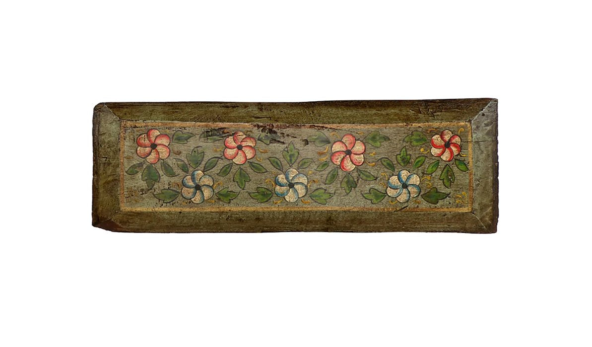 Panneau de meuble peint vintage