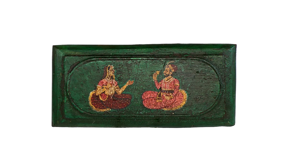 Panneau de meuble peint vintage