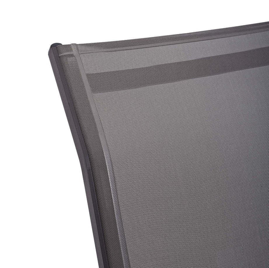 Fauteuil de jardin à bascule Traveler en toile de jute