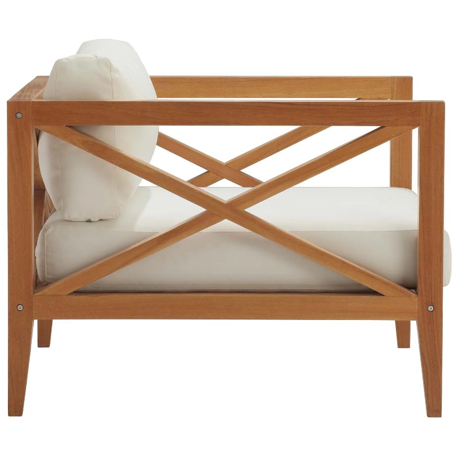 Fauteuil de jardin Northlake en teck de qualité supérieure A