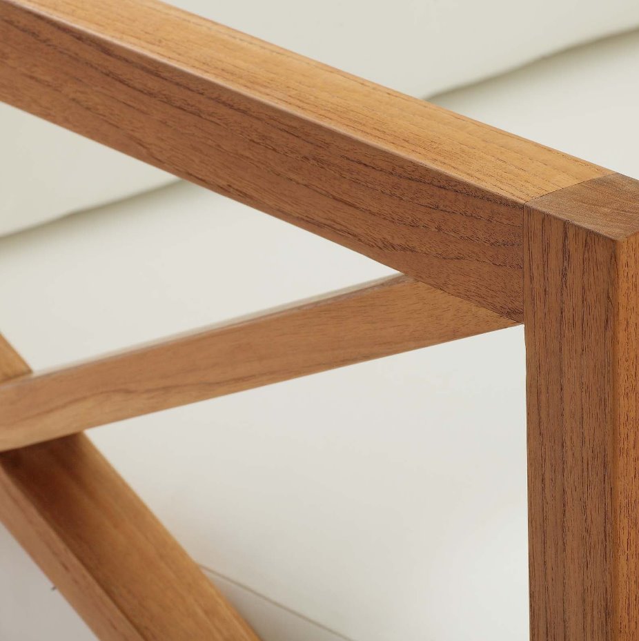 Fauteuil de jardin Northlake en teck de qualité supérieure A