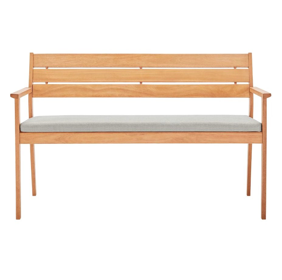 Canapé deux places en bois de frêne pour terrasse extérieure Viewscape