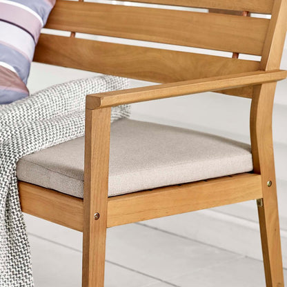 Canapé deux places en bois de frêne pour terrasse extérieure Viewscape
