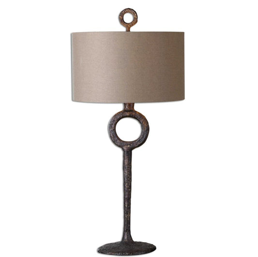 Lampe de table en ferro