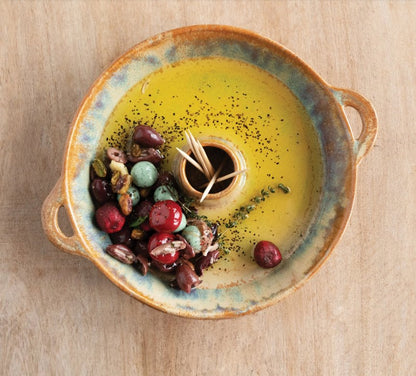 Porte-cure-dents en grès