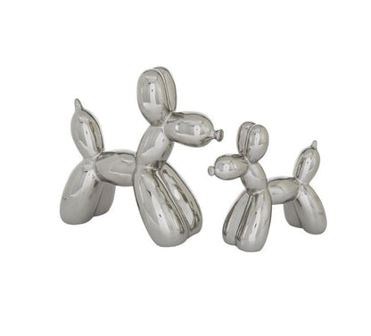 Sculptures de chiens en ballons 