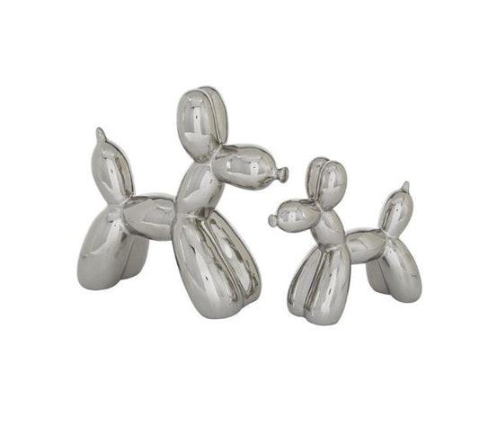 Sculptures de chiens en ballons 